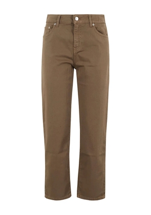Department 5 cotton trousers - Brown