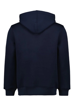 K-Way spacer-fabric hooded sweatshirt - Blue