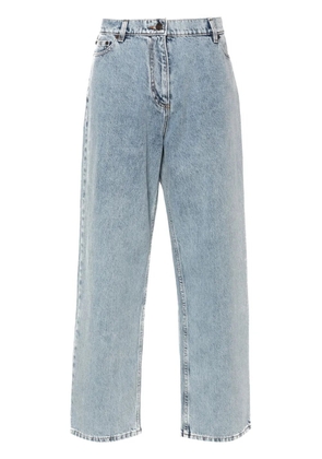 Magda Butrym washed straight-leg jeans - Blue