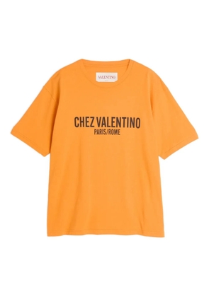 Valentino Garavani Chez-print T-shirt - Orange