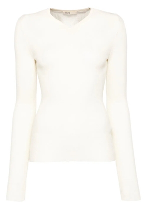 KHAITE Tania top - Neutrals