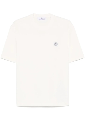 Stone Island Compass-motif T-shirt - Neutrals