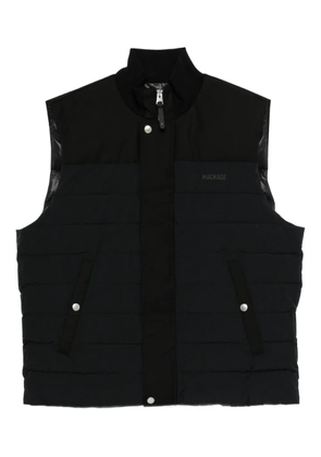 Mackage quilted-sleeveless waistcoat - Black