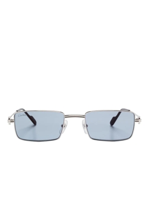 Cartier Eyewear rectangle-frame sunglasses - Silver