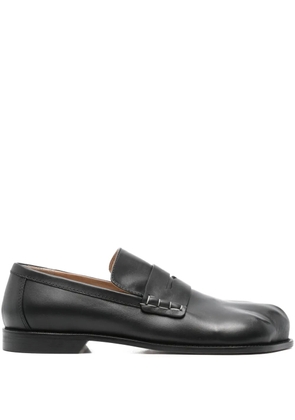 JW Anderson Paw leather loafers - Black