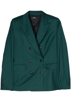 AMIRI DB wool blazer - Green
