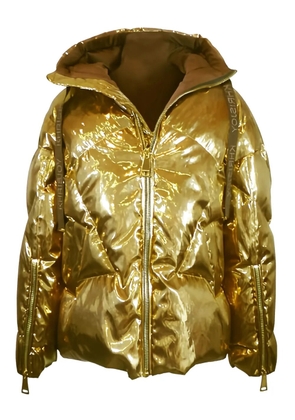 Khrisjoy hooded puffer jacket - Gold