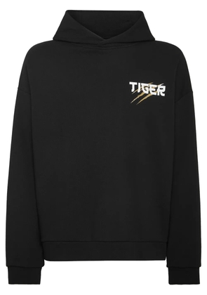 Plein Sport Tiger Tokyo hoodie - Black