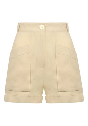 Le Kasha pleated utility shorts - Neutrals