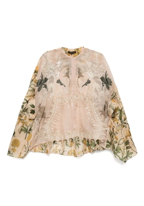 Biyan embroidered blouse - Yellow