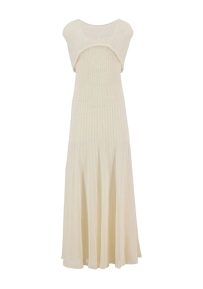 KHAITE Thora maxi dress - Neutrals