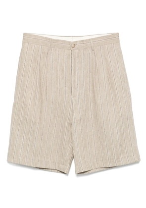 Tagliatore striped shorts - Neutrals