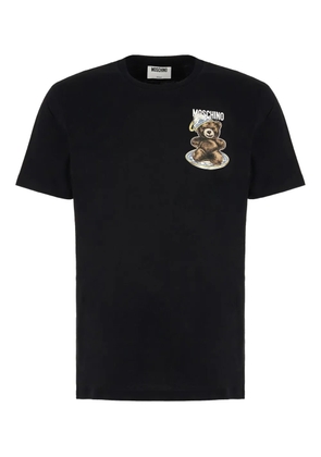 Moschino bear-print t-shirt - Black