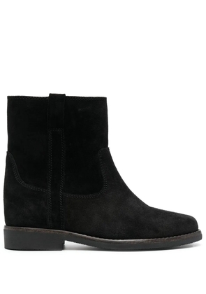 ISABEL MARANT Susee 30mm suede ankle boots - Black