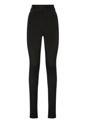 Dolce & Gabbana KIM DOLCE&GABBANA Cady slim-cut trousers - Black
