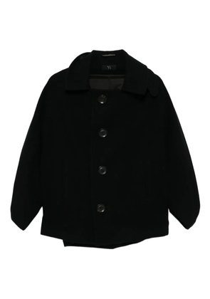 Y's single-breasted jacket - Black