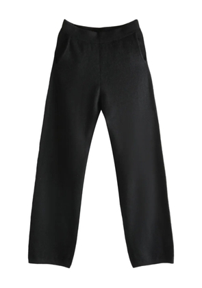 Frenckenberger side-pocket trousers - Black