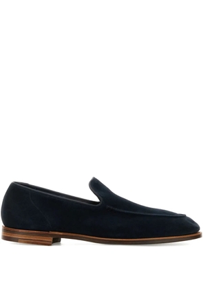 Crockett & Jones Salcombe suede loafers - Blue