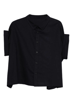 Y's cuffed cotton shirt - Blue