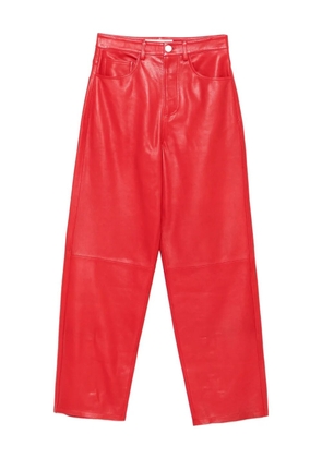 Róhe lambskin pants - Red