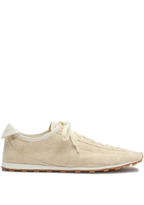 Jacquemus low-top suede sneakers - Neutrals