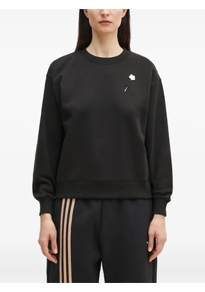Kenzo flower-pin sweatshirt - Black