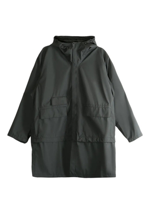 Nanamica hooded pocket coat - Black