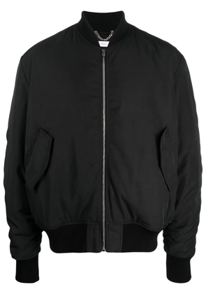 1989 STUDIO cotton bomber jacket - Black
