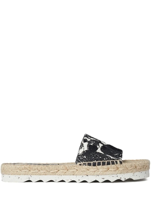 Stella McCartney Gaia Moth espadrille slides - Neutrals