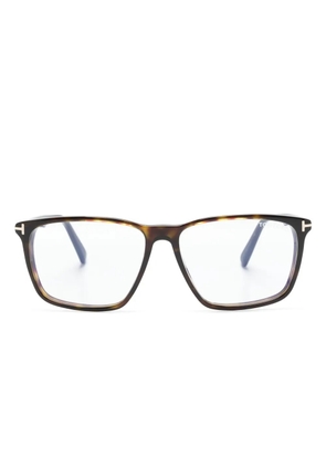 TOM FORD Eyewear square-frame glasses - Brown