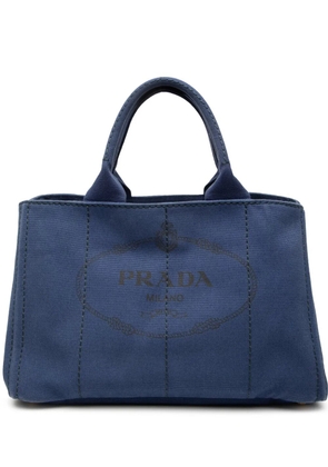 Prada Pre-Owned 2013-2025 Canvas Canapa Logo tote bag - Blue