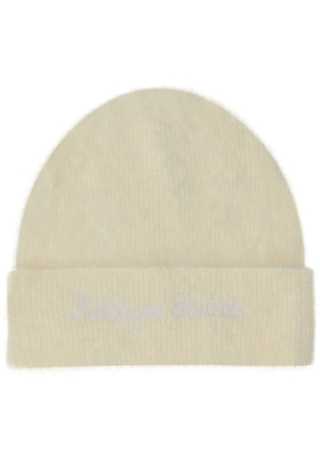 KidSuper fuzzy-knit beanie - White