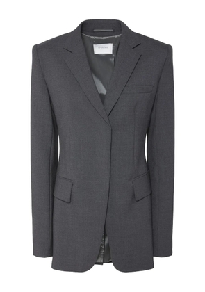 Sportmax button-cuff single-breasted blazer - Grey