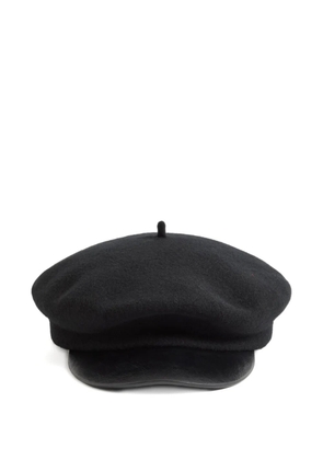 Valentino Garavani Vlogo baker boy cap - Black