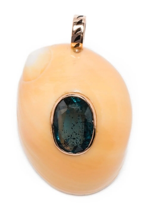 Dezso 18K rose gold Narita kyanite pendant - Pink