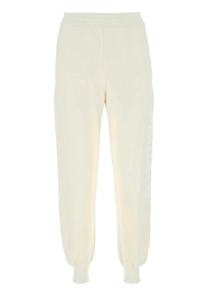 Alexander McQueen cotton track pants - White