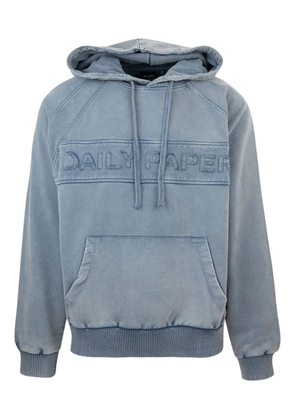 Daily Paper logo-embroidered hoodie - Grey