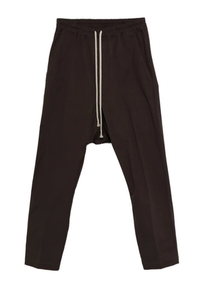 Rick Owens drawstring straight-leg trousers - Brown