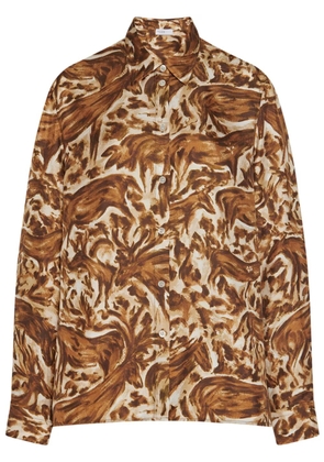 Rosetta Getty relaxed shirt - Brown