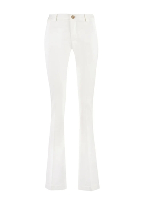 PT Torino flared trousers - White