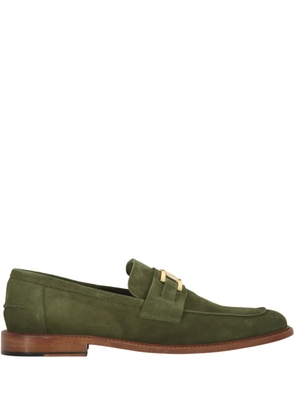 Bruno Magli leather loafers - Green