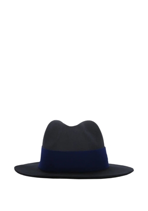 Emporio Armani Wool fedora hat - Blue