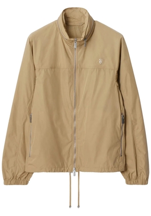 Burberry logo-badge jacket - Neutrals