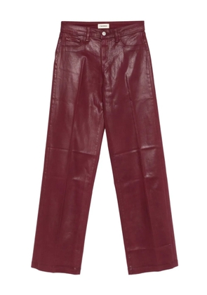 L'Agence cotton-blend pants - Red
