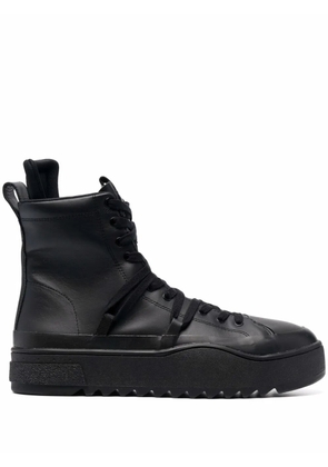 Diesel ankle high-top sneakers - Black
