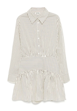 STAUD Rocco mini dress - Neutrals