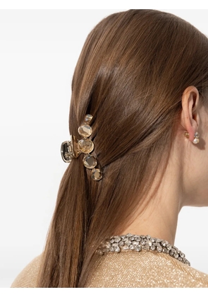 Jimmy Choo jewelled hair clip - Gold