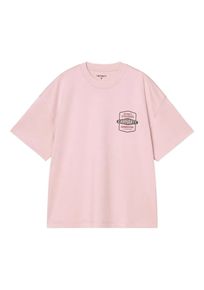 Carhartt WIP logo-print T-shirt - Pink