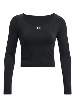 Under Armour seamless long-sleeve compression top - Black