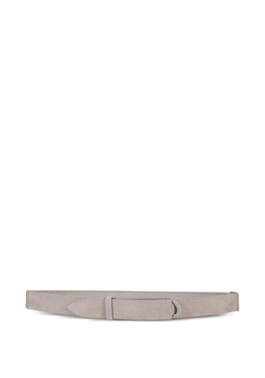 Orciani Nobuckle belt - Neutrals
